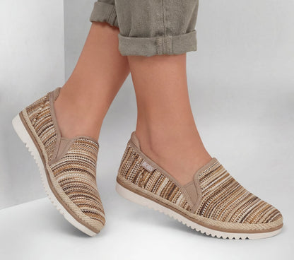 Skechers Best Seller - BOBS Flexpadrille LO - Sunny Stripes