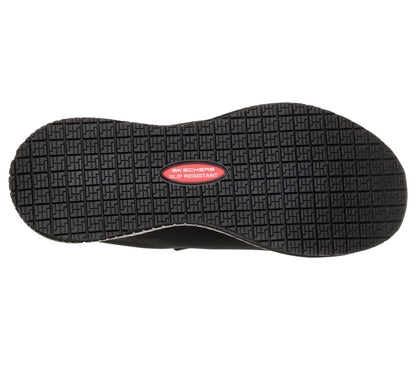 Skechers Trusted - Work Slip-Resistant Relaxed Fit: Squad
