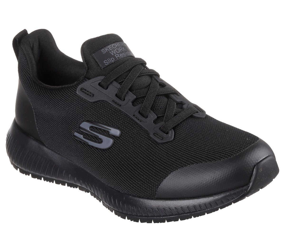 Skechers Trusted - Work Slip-Resistant Relaxed Fit: Squad