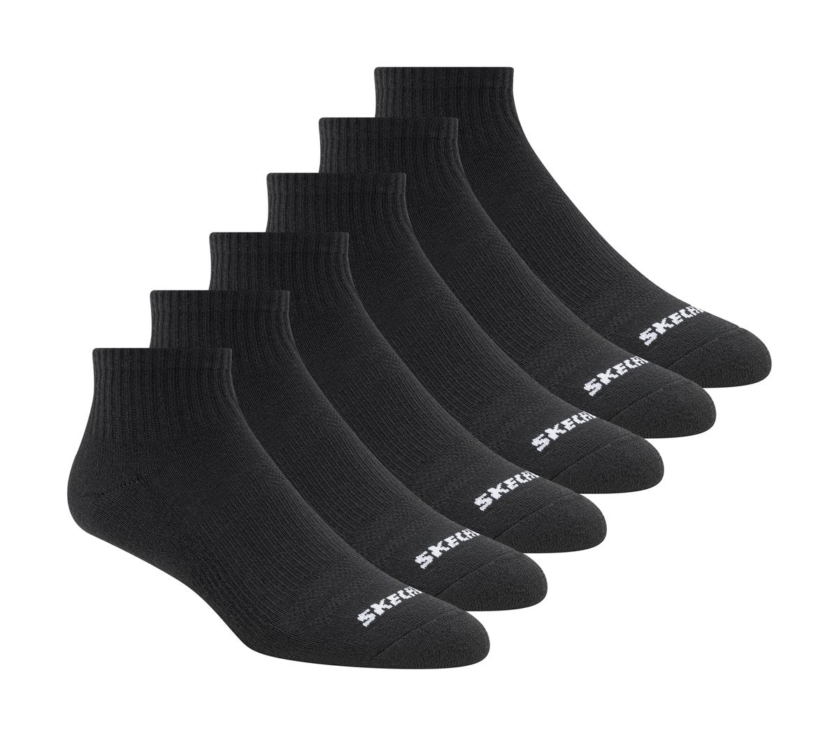 Skechers Essential - 6 Pack Core Quarter Medium Socks
