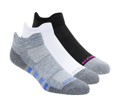 Skechers Popular - Work: Lowcut Heel Tab Socks - 3 Pack