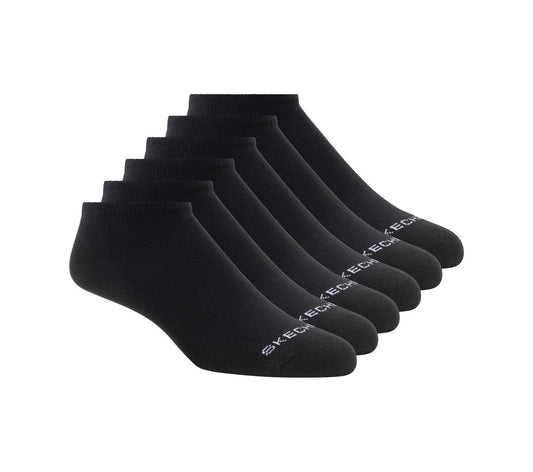 Skechers Best Price - Cotton No-Show Socks - 6 Pack