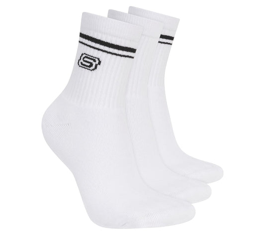 Skechers Recommended - 3 Pack Women's Low Crew Varsity Socks