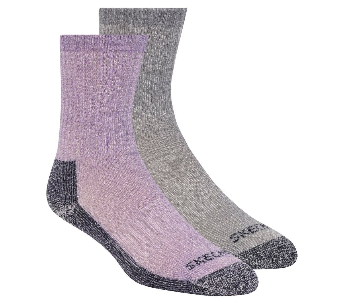 Skechers Discount - 2 Pack Women's Crew Wool Socks