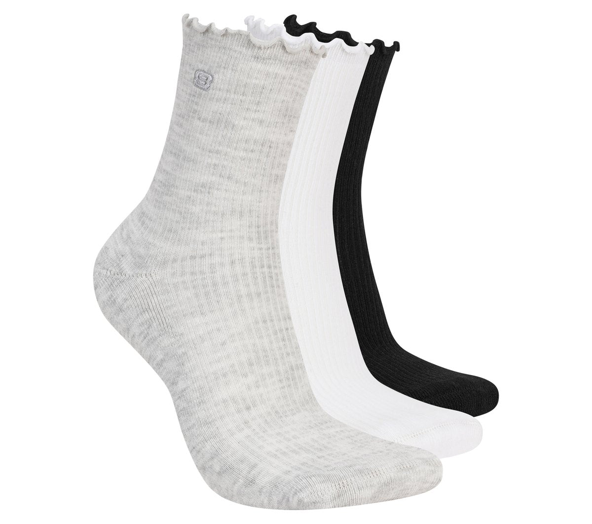 Skechers Hot Sale - 3 Pack Women's Ankle Lettuce Socks