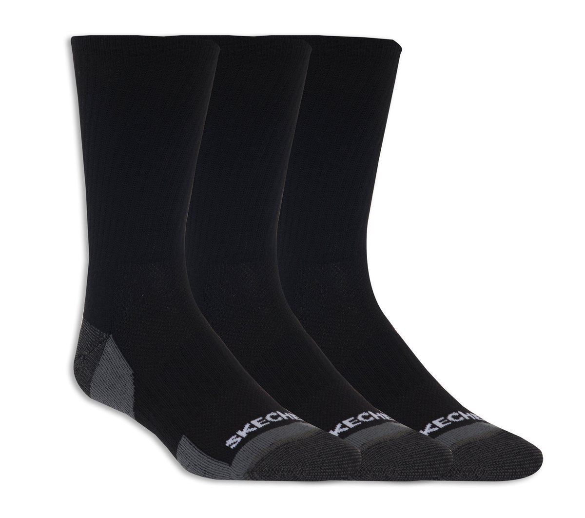 Skechers Trusted - 3 Pack Half Terry Crew Socks