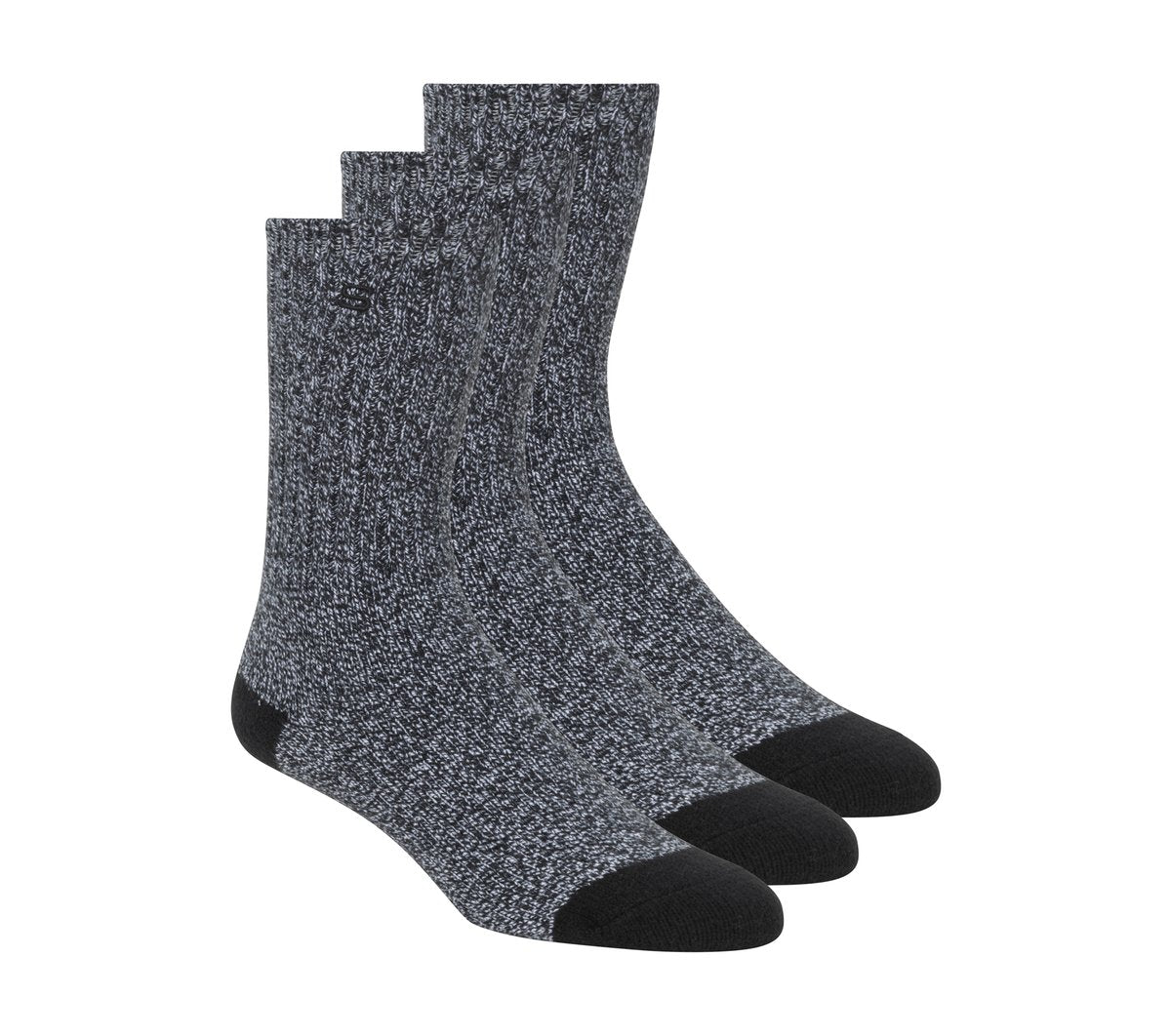 Skechers Smart Buy - Super Soft Boot Crew Socks - 3 Pack