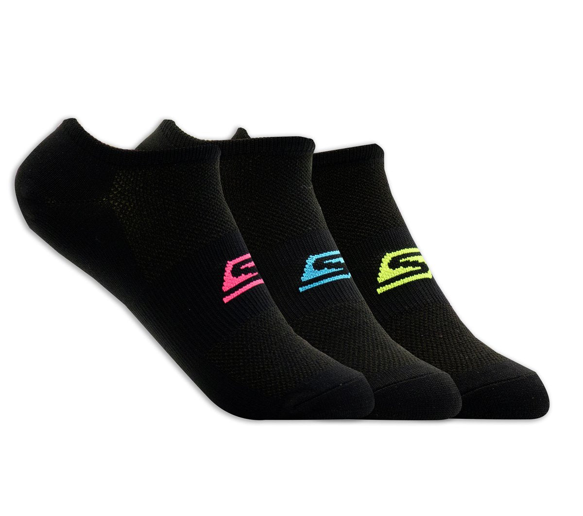 Skechers Value - 3 Pack No Show Stretch Socks