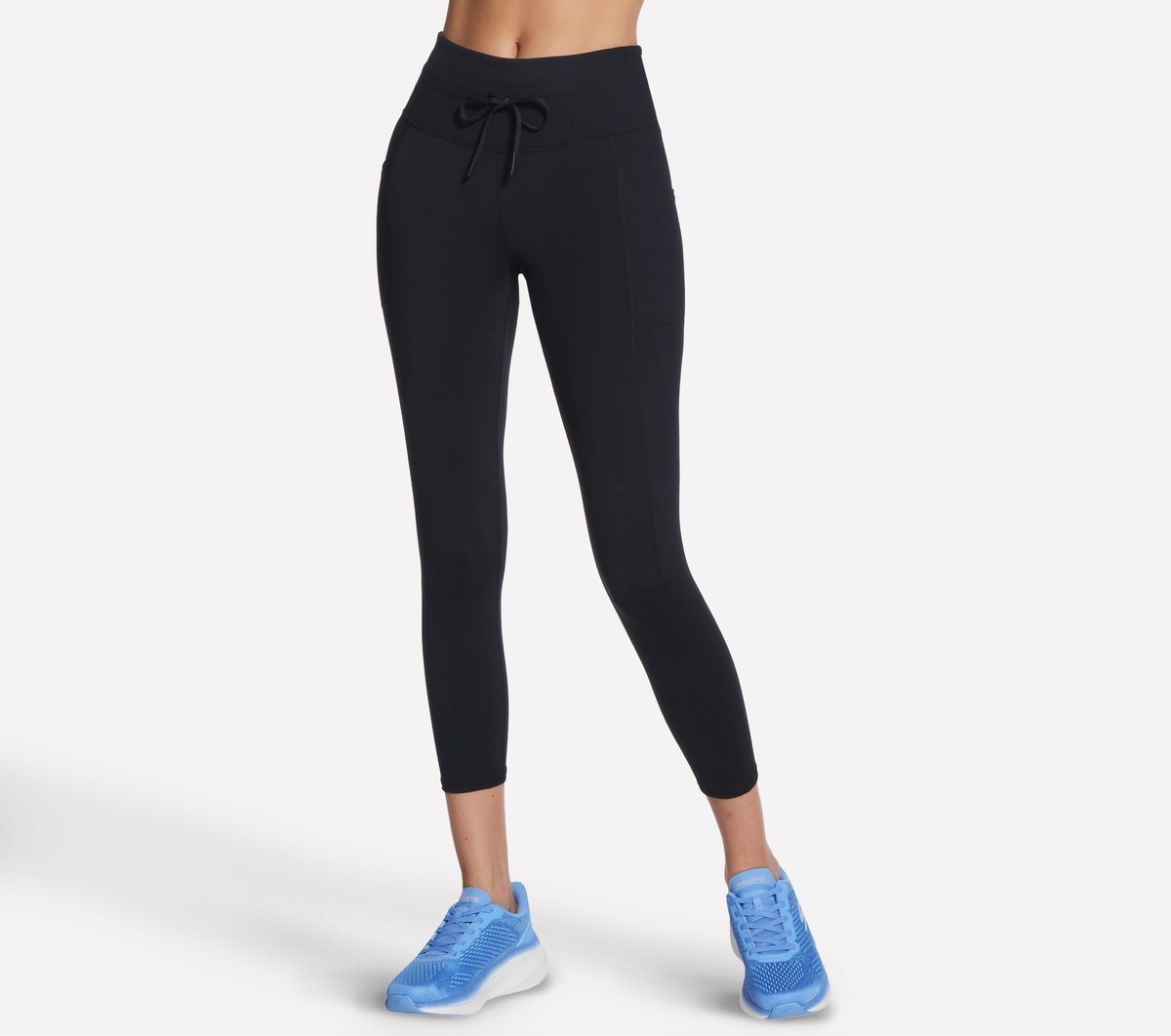 Skechers Essential - GO WALK Rib Mix High Waisted 7/8 Legging