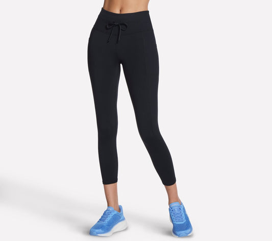 Skechers Essential - GO WALK Rib Mix High Waisted 7/8 Legging