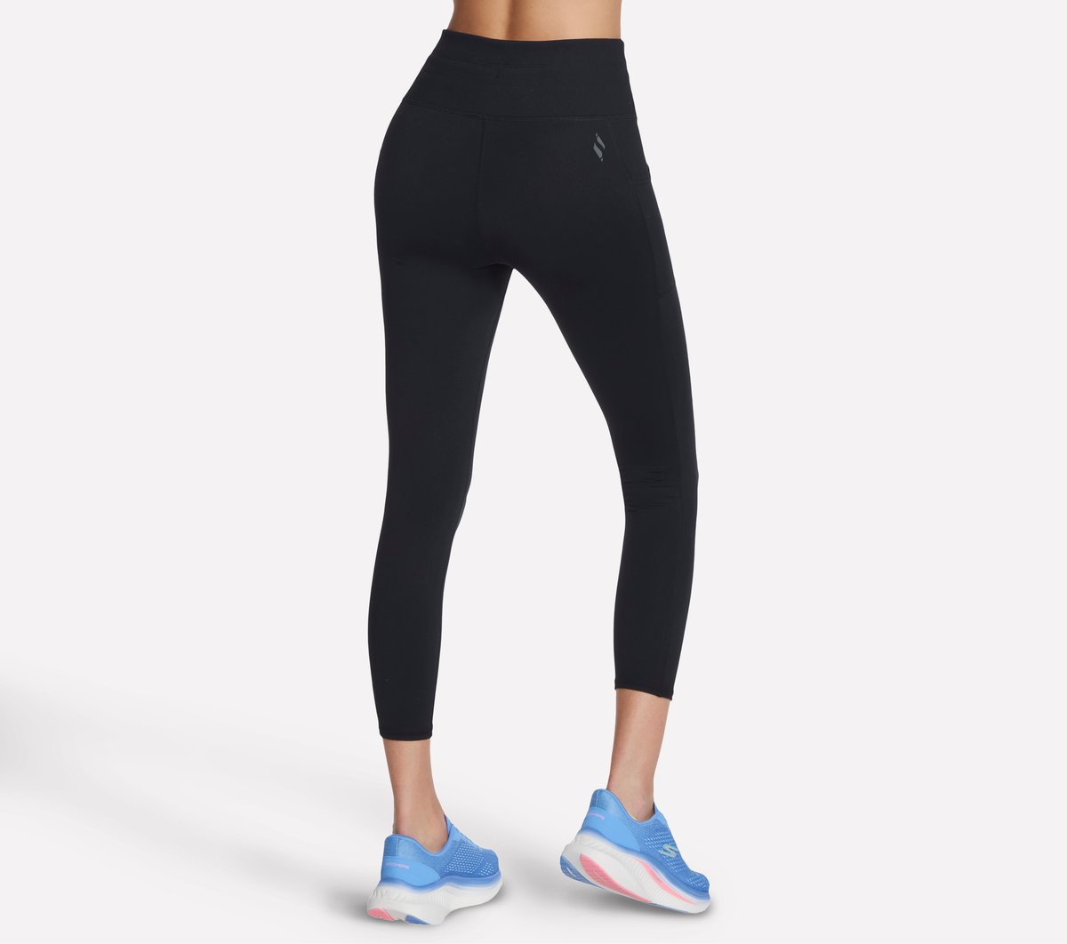 Skechers Essential - GO WALK Rib Mix High Waisted 7/8 Legging
