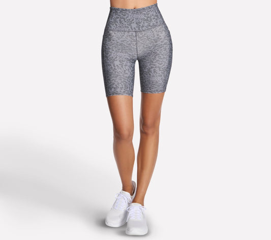 Skechers Premium - GO FLEX Printed High Waisted 8 Inch Bike Short