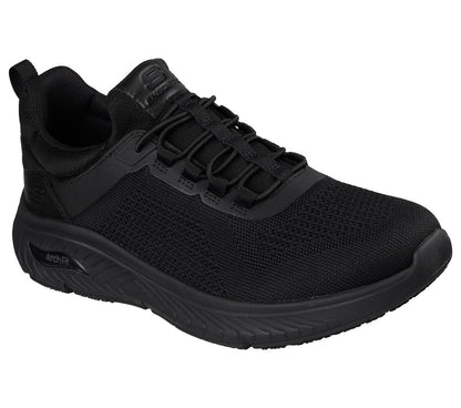 Skechers Everyday - Work Slip Resistant: Arch Fit Crosser - Rowynn