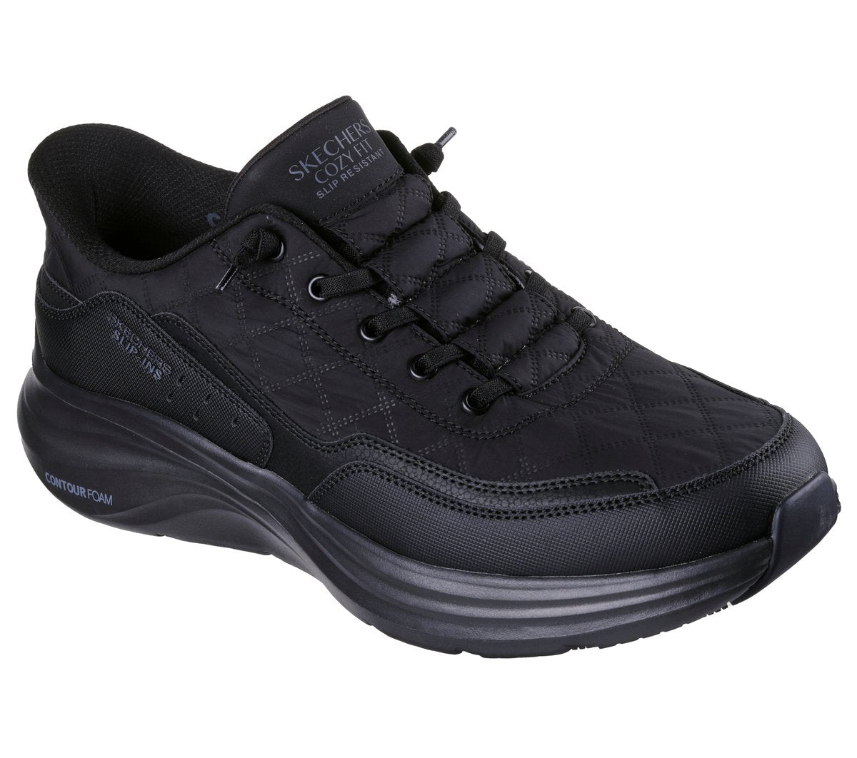 Skechers Premium - Skechers Slip-ins Work Slip-Resistant: Contour Foam - Cozy Fit
