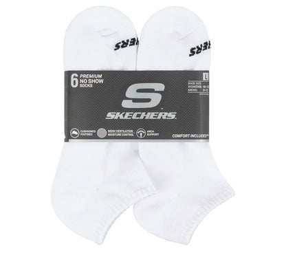 Skechers Best Price - 6 Pack Core Low Cut Large Socks