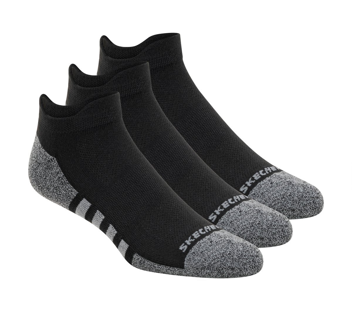 Skechers Value - Lowcut Heel Tab Work Socks - 3 Pack