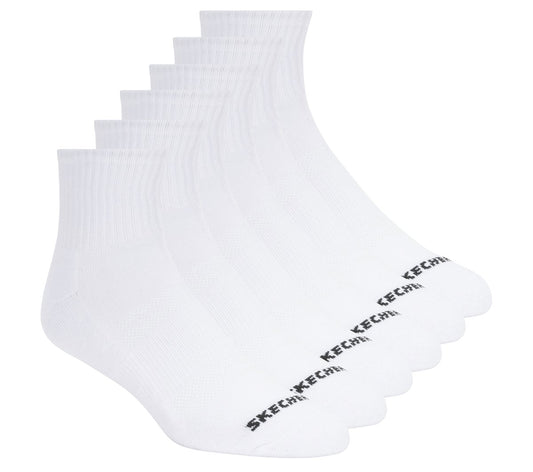 Skechers Smart Buy - 6 Pack Core Quarter Large Socks