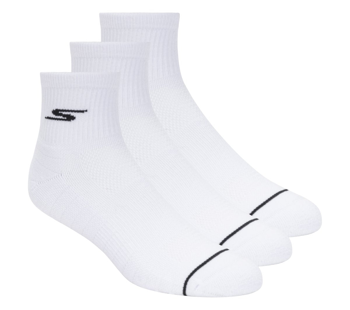 Skechers Top Pick - Quarter Premium Basic Socks - 3 Pack