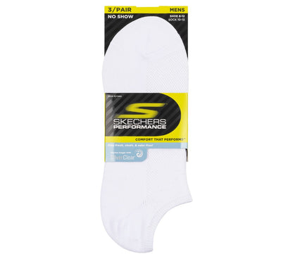 Skechers Value - 3 Pack No Show Stretch Socks