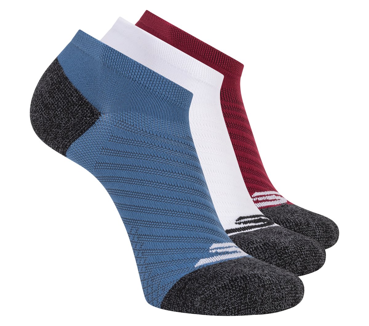 Skechers Hot Sale - 3 Pack Men's Terry Low Cut Socks