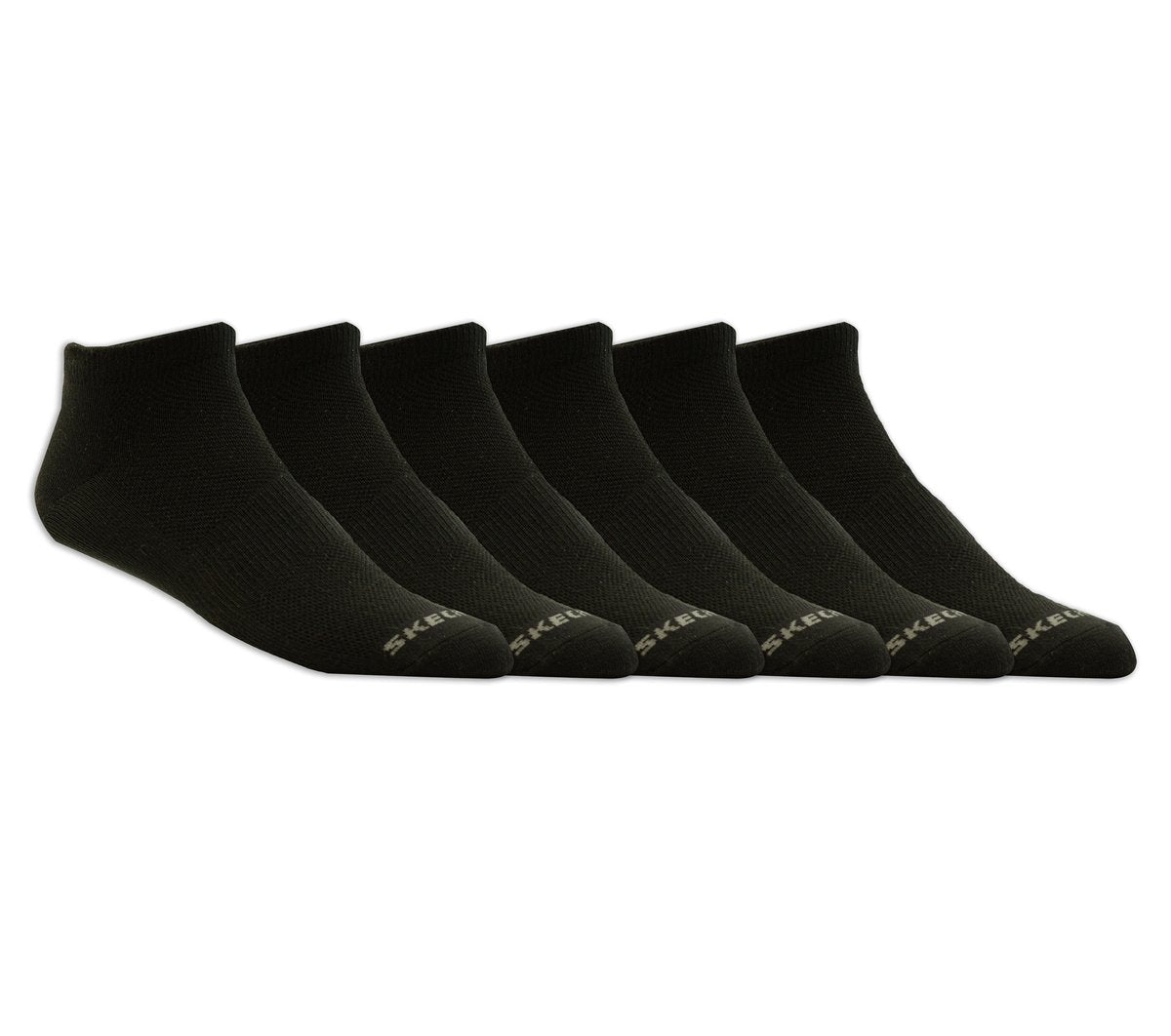 Skechers Smart Buy - 6 Pack Non Terry Low Cut Socks