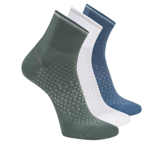 Skechers Everyday - 3 Pack Men's Performance Running Quarter Socks