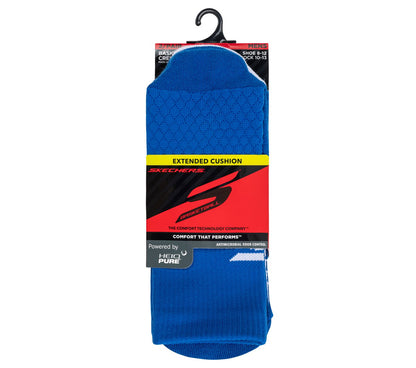 Skechers Premium - 2 Pack Performance Basketball Crew Socks