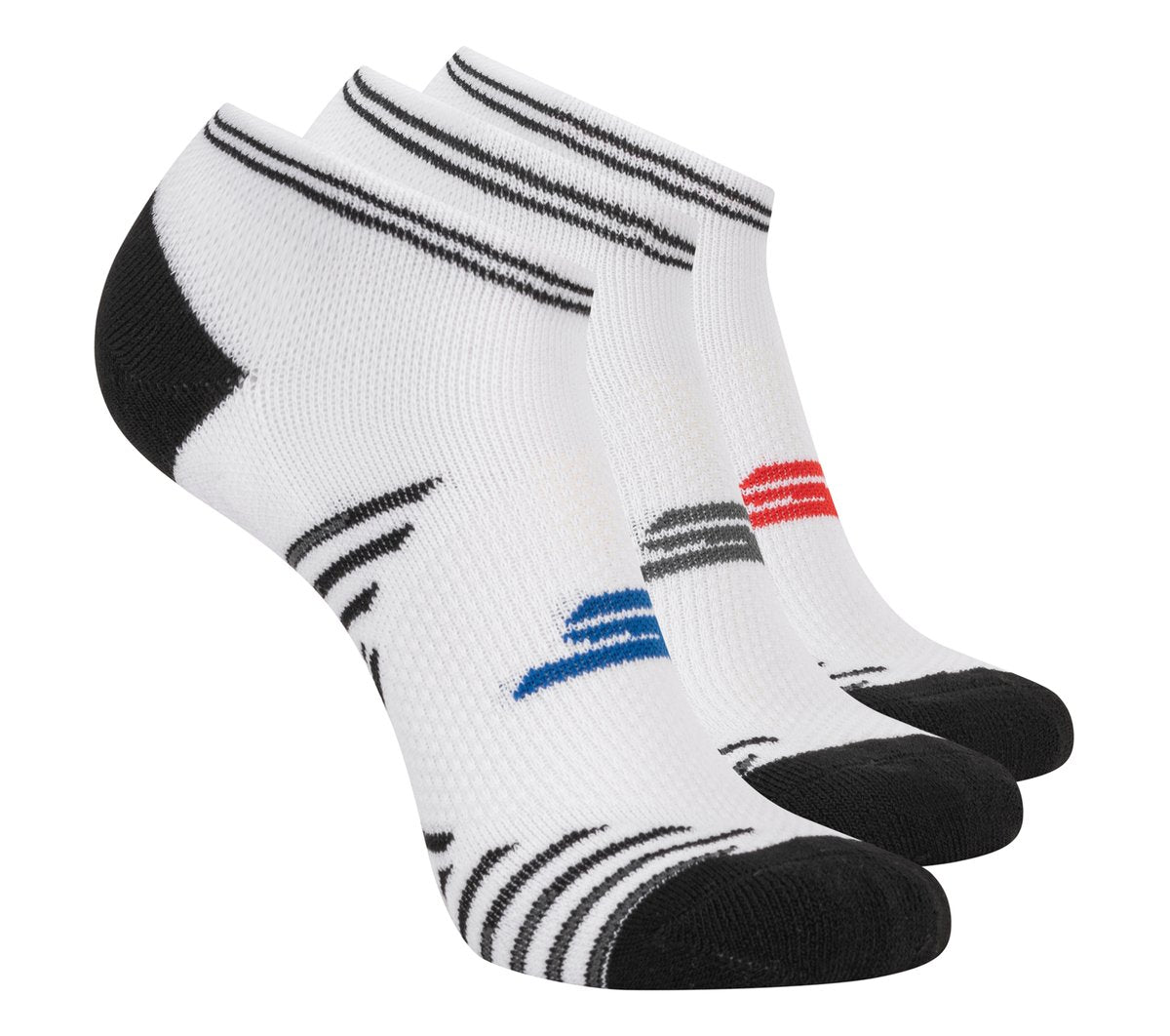 Skechers Essential - 3 Pack Men's Performance Low Cut Running Socks