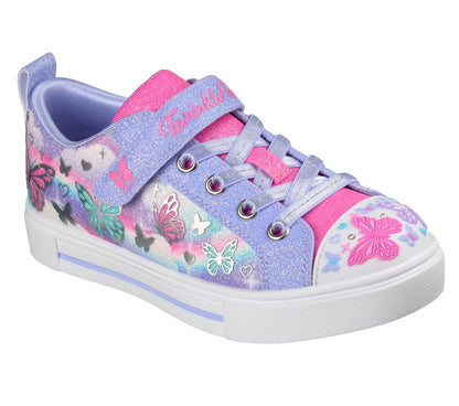 Skechers Best Seller - Twinkle Toes: Twinkle Sparks - Butterfly Sky
