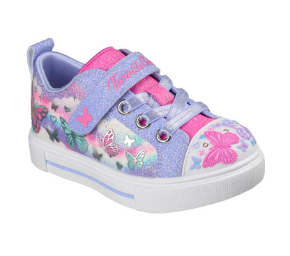 Skechers Quality - Twinkle Toes: Twinkle Sparks - Butterfly Sky