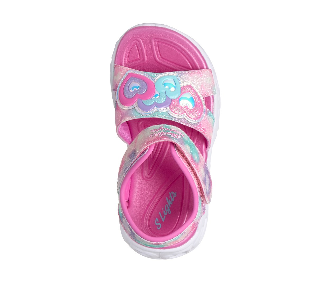 Skechers Trending - S-Lights: Heart Lights Sandal - Heart Beam