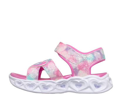 Skechers Trending - S-Lights: Heart Lights Sandal - Heart Beam