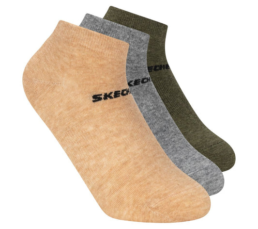 Skechers Deals - 3 Pack Boys' Low Cut Cotton Socks