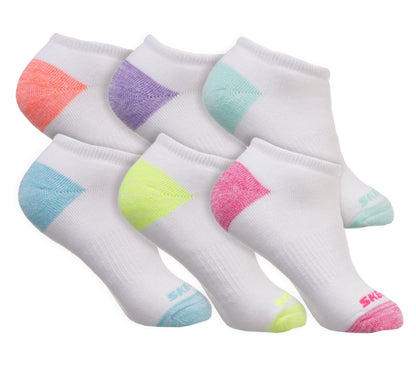 Skechers Best Price - 6 Pack Low Cut Walking Socks