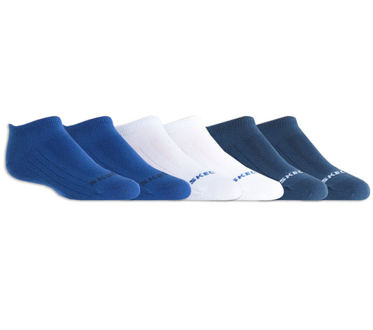 Skechers Great Value - 6 Pack Non Terry No Show Socks